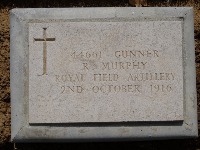 Struma Military Cemetery - Murphy, R